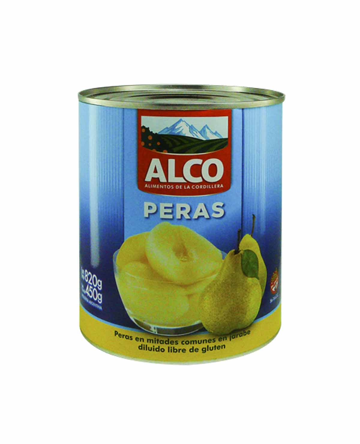 Peras Alco Lata 820 Gr
